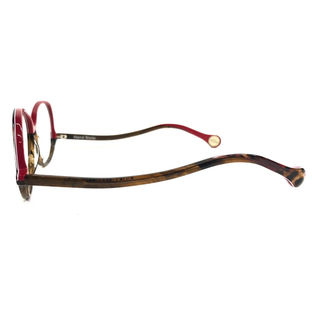 BOZ Eyeglasses Frames BIMBA 3991 Rouge Jungle/Brun Nuage Full Rim 56-14-140